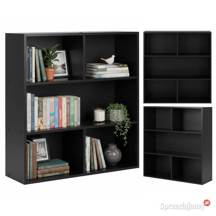 Nowoczesny regał stojący do salonu i sypialni 3 Regały opolskie Smogorzów