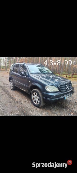 Mercedes ml 43v8 99 bez gazu Samochody osobowe Przytkowice