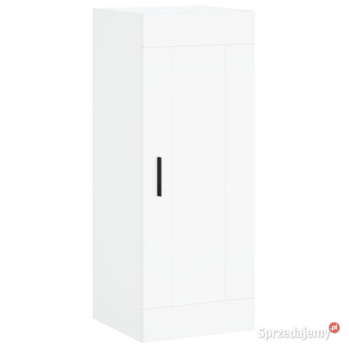 Wysoka szafka biała 345x34x180 materiał Pozostałe Warszawa