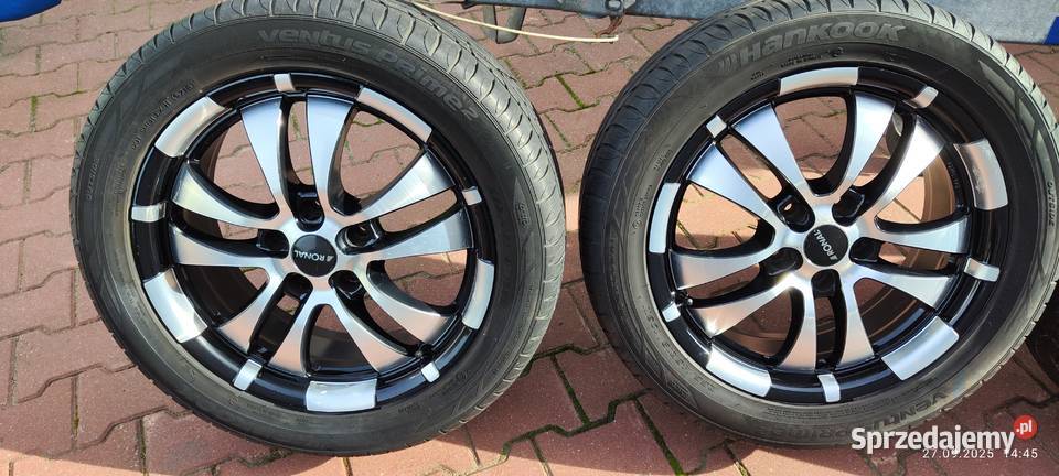 Koła alufelgi RONAL 255x45xR18 5X120 HANKOOK Samociążek