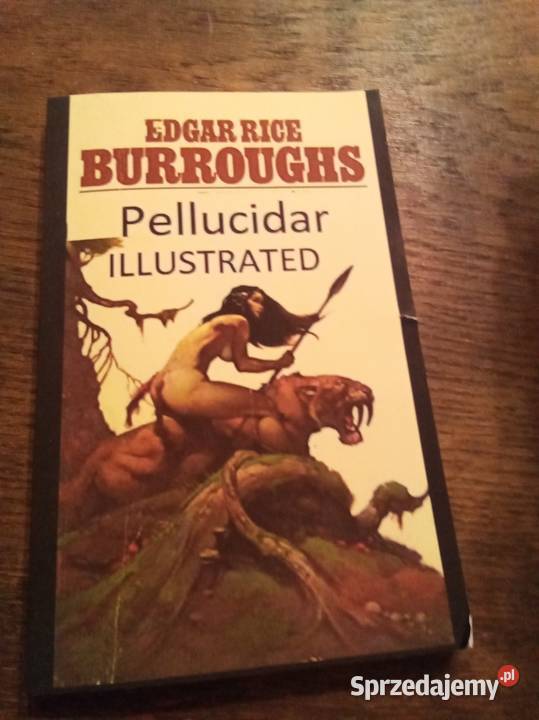 Pellucidar illustrated Burroughs angielsku miękka