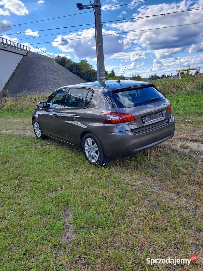 Peugeot 308 12 130 w 6biegów 2016r przyciemniane szyby Obłaczkowo