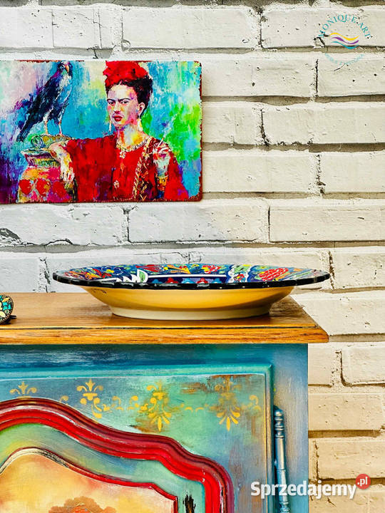 Kolorowa szafka z Fridą Kahlo szafka nocna Jelcz-Laskowice