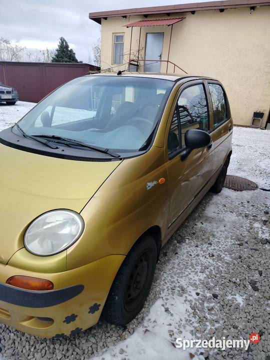 Daewoo matiz 99 sprawny OC do 0625 Bt 1125 nieuszkodzony