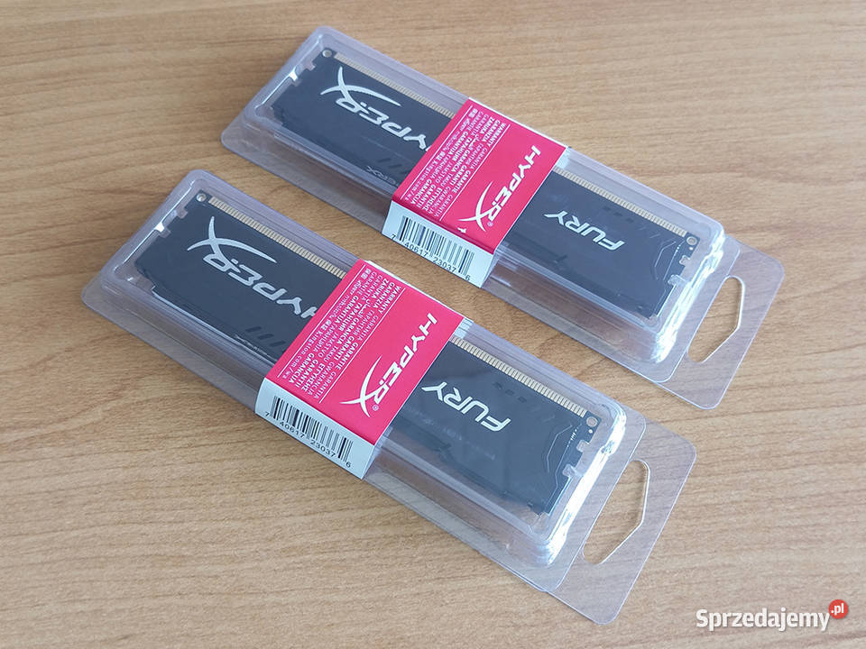 NOWY Kingston HyperX Fury 8 GB 2x4GB DDR3 Węgrów sprzedam