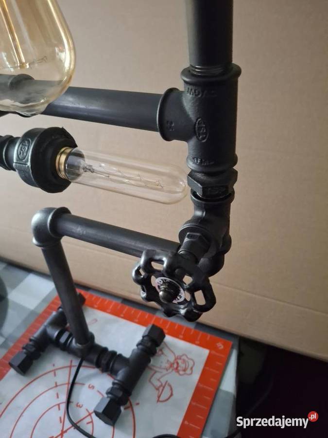 Lampa loft czarny mat Łódź