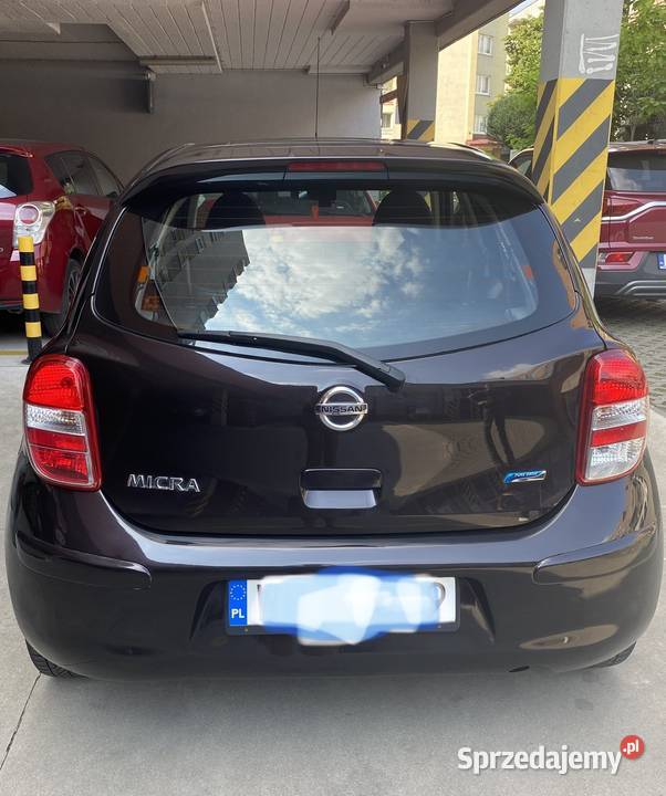 Nissan Micra K13 2011 nieuszkodzony mazowieckie Warszawa