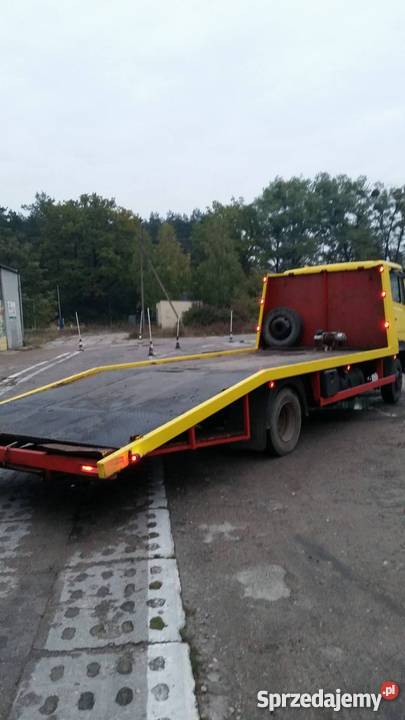 Mercedes 814 Autolaweta TANIO z powodu wyjazdu kujawsko-pomorskie Brodnica