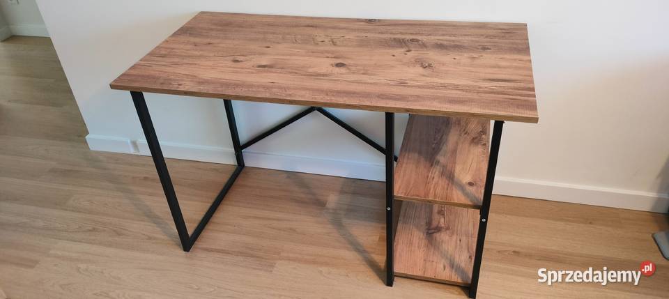 Metalowe biurko z półkami BLUE CAPE Sosna Mława sprzedam