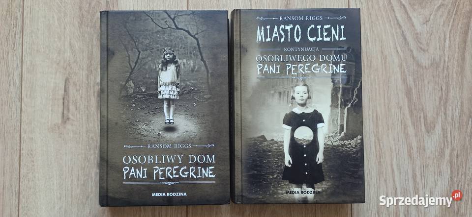 Osobliwy dom i Miasto cieni Ransom Riggs dwie twarda Proza i poezja Kraków