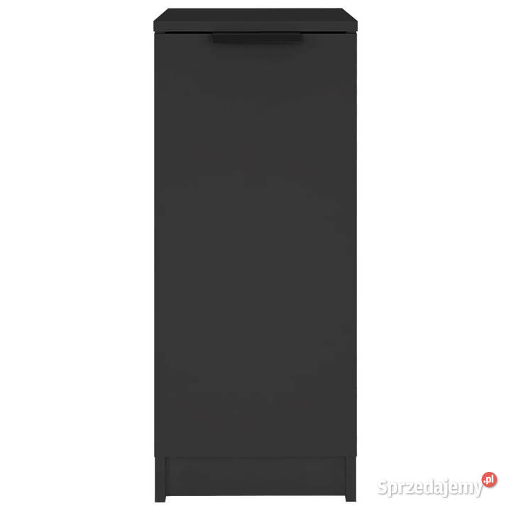 Szafka na buty czarna 30x35x70 materiał