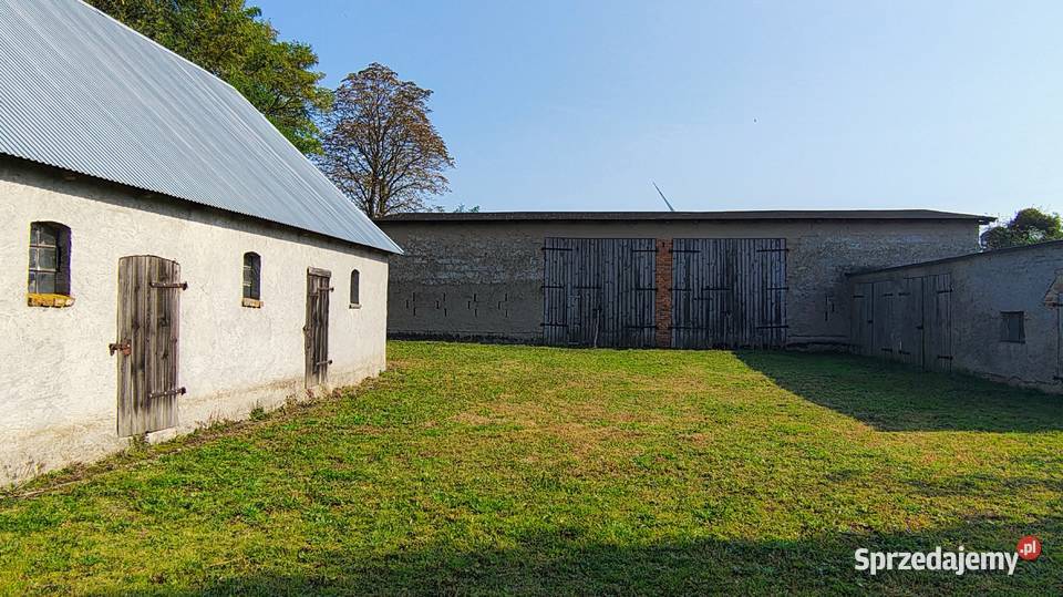 Sprzedam gospodarstwo dom budynki gospodarcze 0zł/m2 kujawsko-pomorskie Osieczek sprzedam