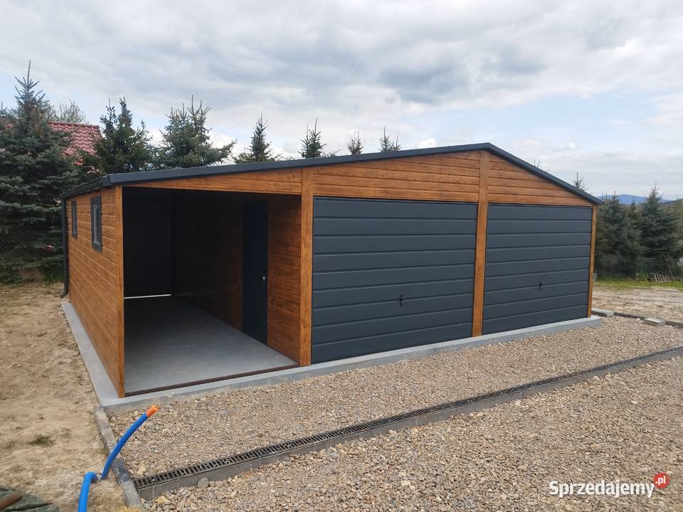 Garaż Blaszany 3x5 4x5 5x5 5x6 6x6 z Zator