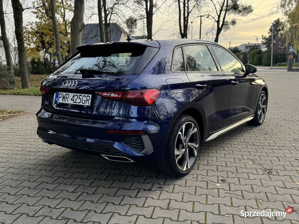 Audi A3 Sportback S line Automat S tronic system Start-Stop wielkopolskie Września