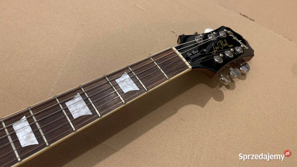 EPIPHONE Les Paul Standard flame top gitara Warszawa