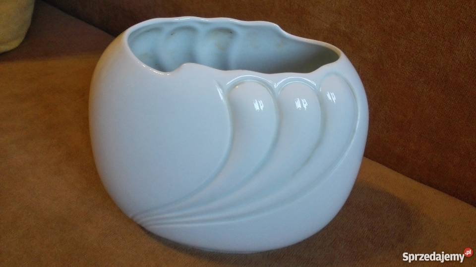 Piękny wazon sygnowany Nysa