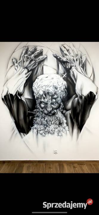 Artystyczne graffiti malowanie mural aerograf Usługi Poznań
