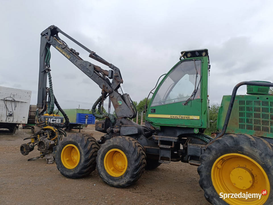 Harvester JOHN DEERE 1270 D 6x6 głowica 758 HD lubuskie Buchałów