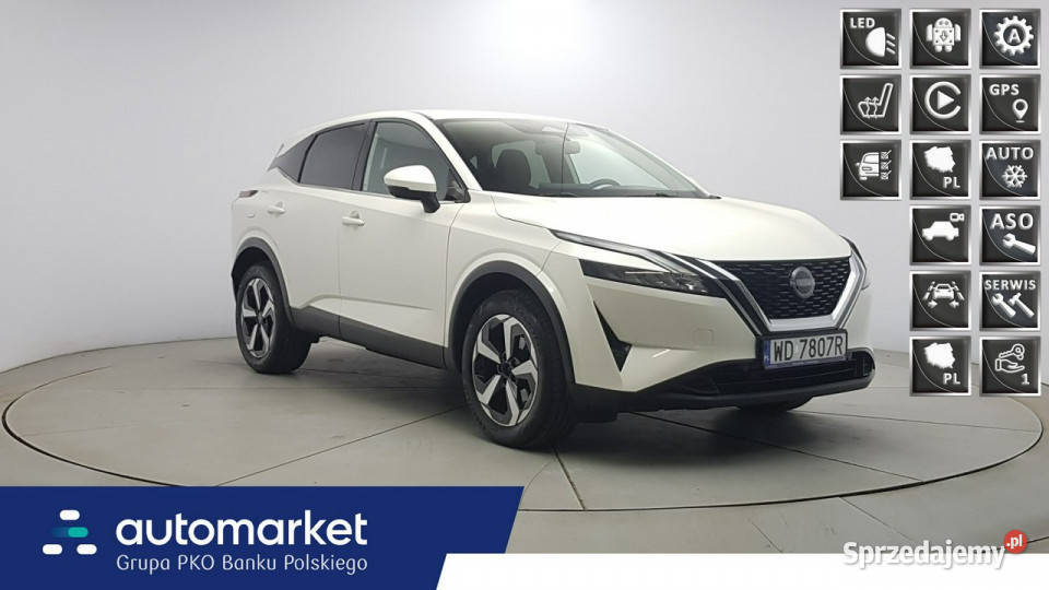 Nissan Qashqai 13 DIGT mHEV NConnecta Xtronic Z przyciemniane szyby Qashqai Warszawa sprzedam