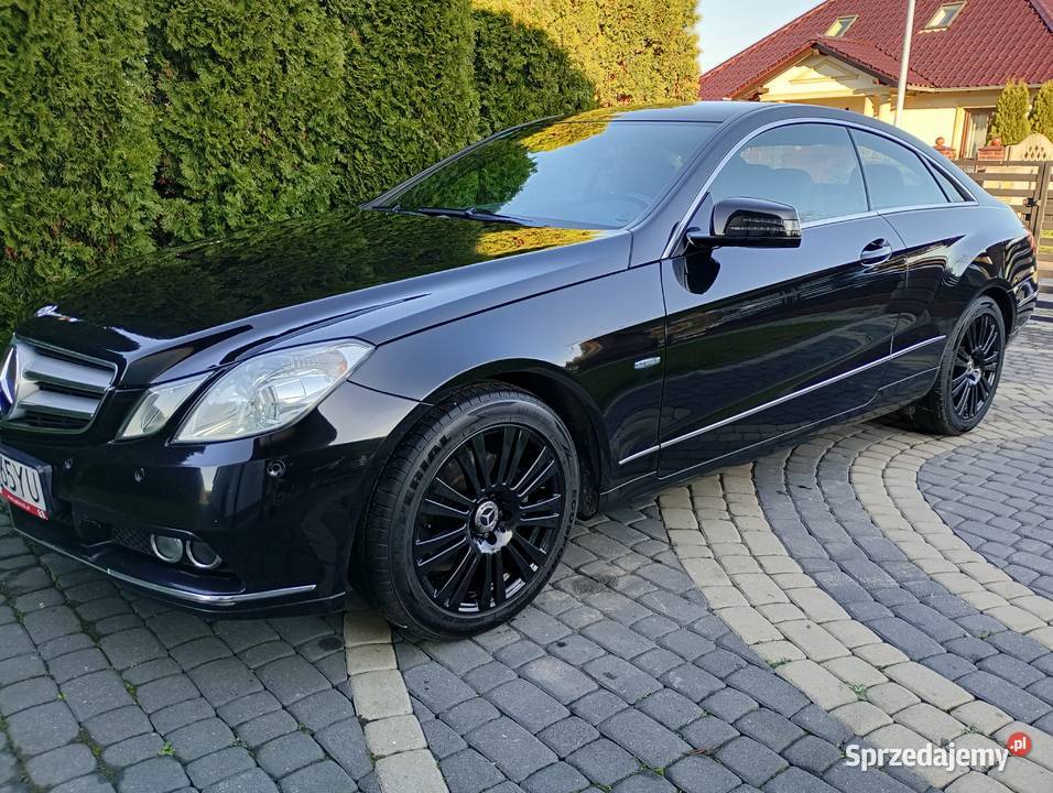 Mercedes W207 ECoupe GAZLPG doinwestowany benzyna+LPG Klasa E Sulechów sprzedam