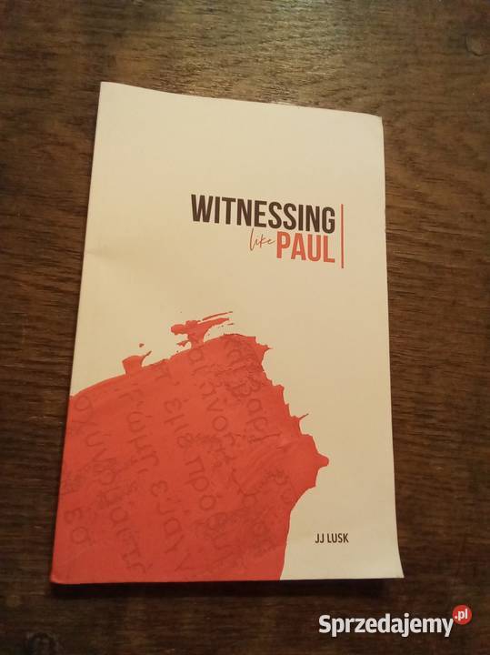 Wittnesing like Paul angielsku Pozostałe Warszawa