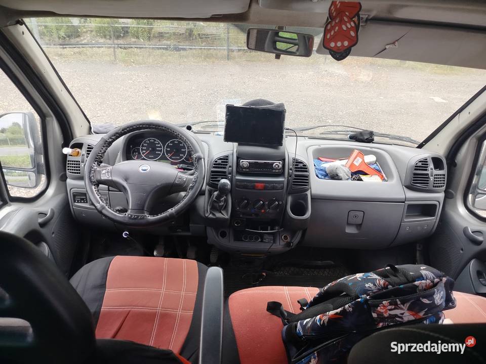 FIAT DUCATO 28JTD 128 hak 9 osobowy blacharka OK Zabrze
