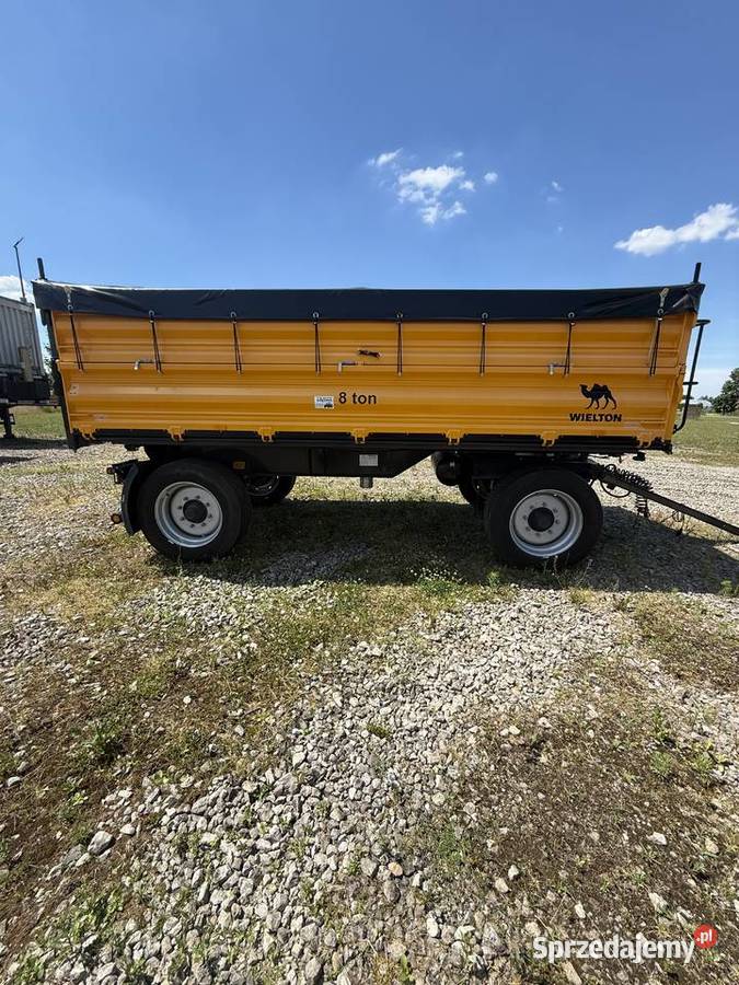 Przyczepa rolnicza Wielton PRS2 8 ton Rudnik Szlachecki