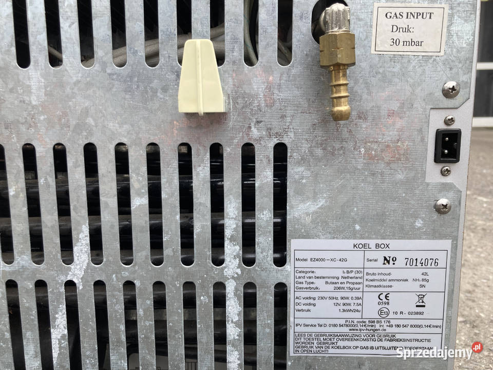 Lodówka 12V220VGaz sprzedam