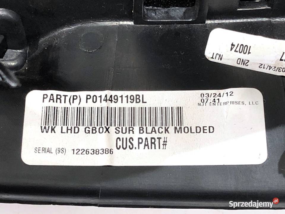 SCHOWEK PASAŻERA JEEP GRAND CHEROKEE WK sprzedam