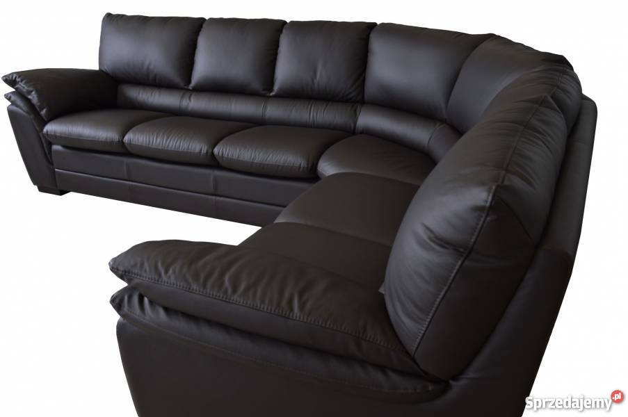 Wygodny narożnik Różne wymiary Skóra naturalna Warszawa