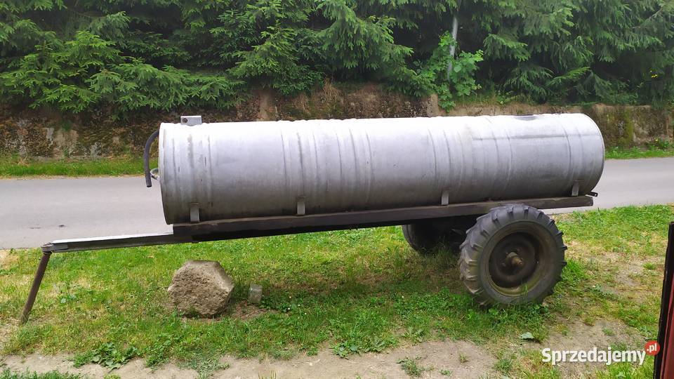 Przyczepka beczka na wodę 1000 l Haczów