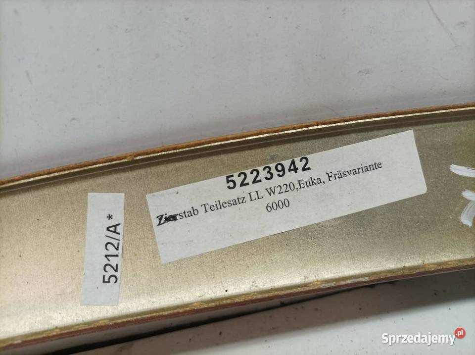 DEKOR LISTWA OZDOBNA DESKI KOMPLET MercedesBenz Wyposażenie wnętrza