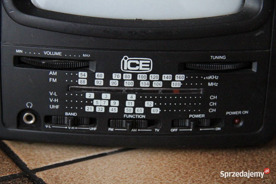 mały tv ICE z radiem na 12v Antyki Myszków