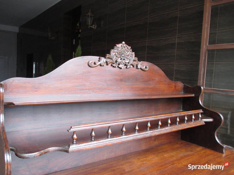 Witryna biurka szafki antyki wielkopolskie sprzedam