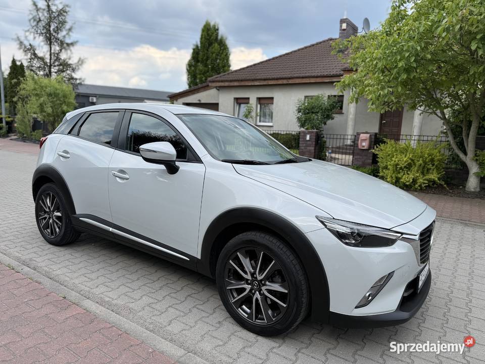Mazda CX3 15D 2016r KAMERA NAVI XENON NISKI VAT marża Leszno