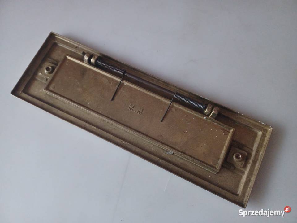 Wrzutka na listy Mosiądz Pozostałe wielkopolskie Poznań