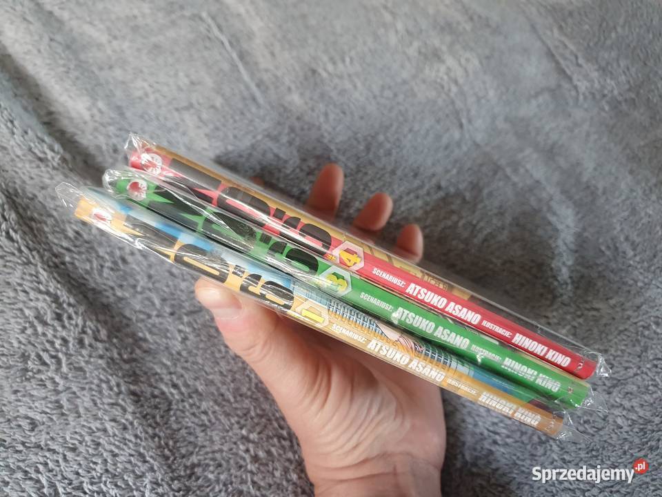 No6 zestaw 3 tomów wydanie 1 2014 MANGA Rok wydania 2014 Gdynia