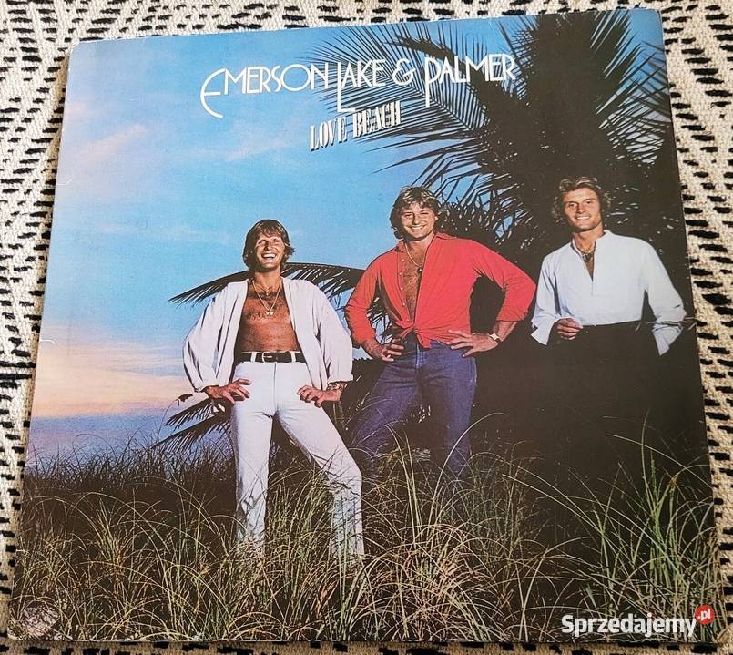 Emerson Lake Palmer Love Beach płyta winylowa z kujawsko-pomorskie Chełmno sprzedam