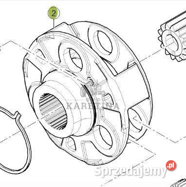 CLAAS Arion 610 660 Nośnik Jarzmo Dźwigar Kół Jastrzębniki sprzedam