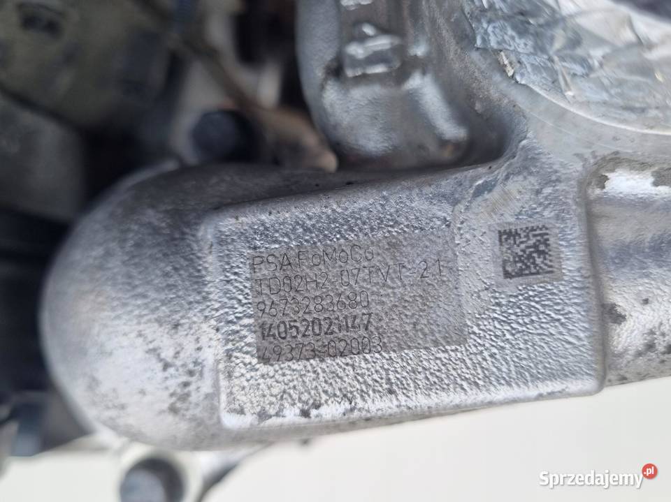 SILNIK BEZ OSPRZĘTU Peugeot 207 16 HDI EHDI EHDI Rudka