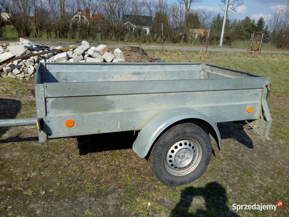 Przyczepka lekka zarejestrowana wielkopolskie Pobiedziska