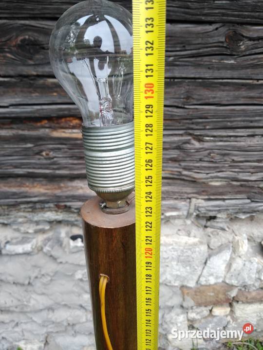 Stara lampa stojąca z wieszaka zabytek PRL śląskie Dąbrowa Górnicza sprzedam