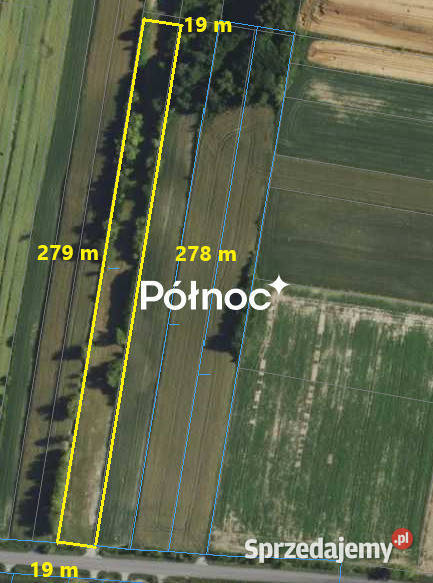 Działka 55 arów z WZMajdan Górny Majdan Górny