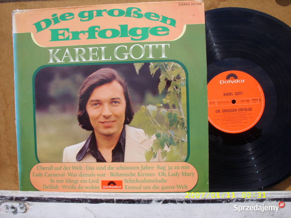 Pop LP KAREL GOTT 4 Plyty winylowe dolnośląskie Wołów