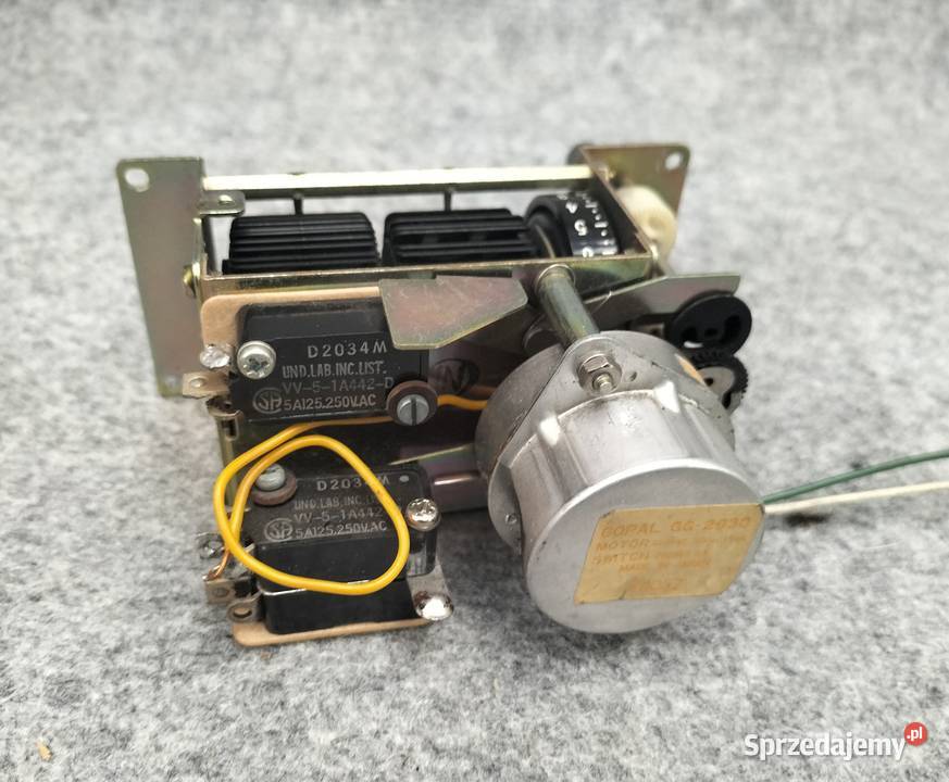 Zegar klapkowy radio Adam Unitra metal Wyposażenie wnętrz Leszno