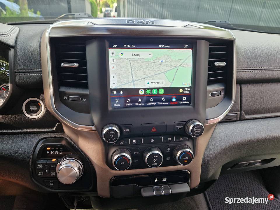 RAM 1500 6 OSOBOWY inst GAZ fakt vat 23 Warszawa