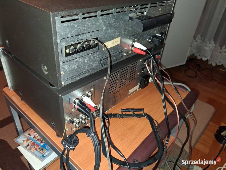 Zestaw HiFi Vintage Onkyo A5000 T5000 Wieże i miniwieże Elektronika podkarpackie sprzedam