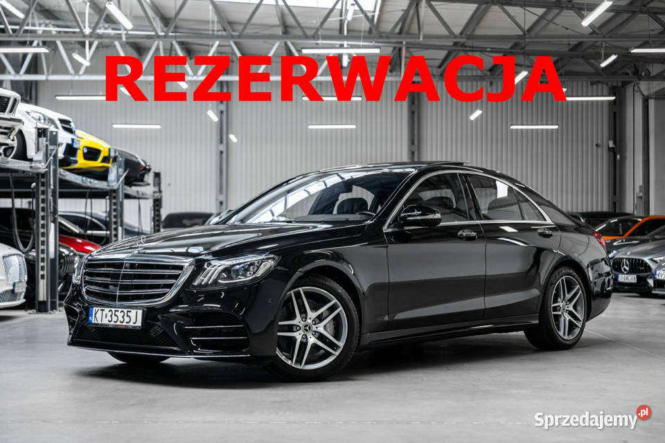 Mercedes S 350 4Matic Noktowizor Masaże asystent pasa ruchu Mercedes-Benz