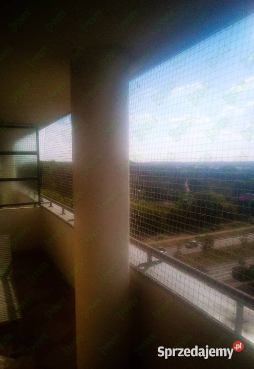 Siatka na balkon przeciw ptakom z montażem Pozostałe Warszawa usługa dla zwierząt