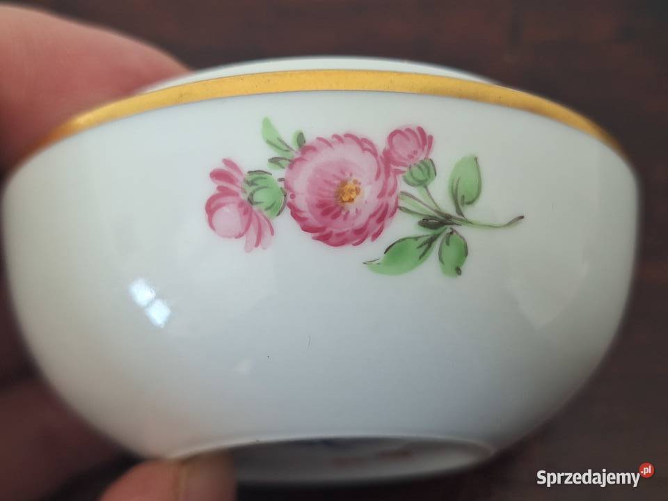 Puzderko szkatułka pojemnik na biżuterię Miśnia